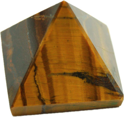

Beyond Thoughts Tiger Brown Pyramid Decorative Showpiece - 2 cm(Crystal, Brown)