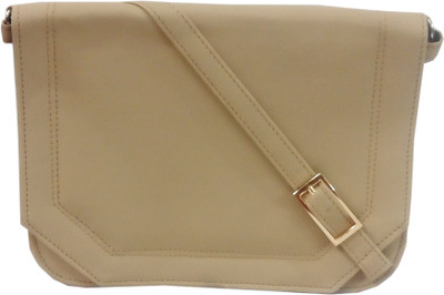 

Panache Women Casual Beige Leatherette Sling Bag