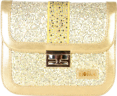 

Horra Casual Gold Clutch