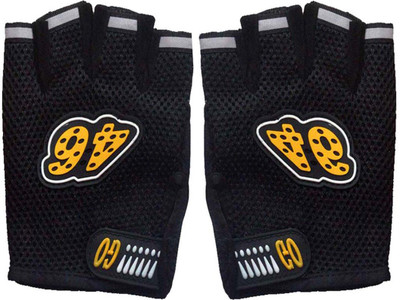 

Faynci 2018 Black fancy New Riding /Sports / Gym / Weight Lifting / Cycling Gloves for Men, Wome, Boys & Girls Gym & Fitness Gloves (XL, Black)