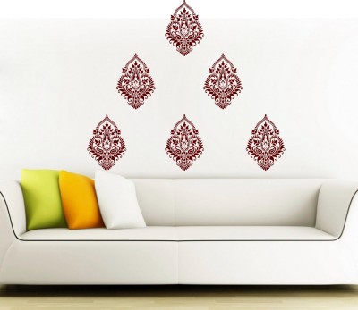 STICKER STUDIO 30 cm Wall Sticker (Floating motif,Surface Covering Area - 180 x 120 cm) 6 Qty. Removable Sticker(Pack of 6)