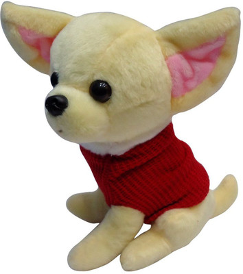 

Tako bell Cute PUPPY Stuffed Soft Toy for Kids - 12 cm(Multicolor)
