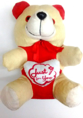 

JMD Teddy cream red - 8 inch(Multicolor)