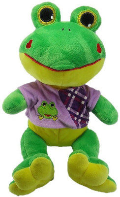 

Tako bell 32cm Colorful Stuffed Frog Soft Toy - 30 cm(Green)