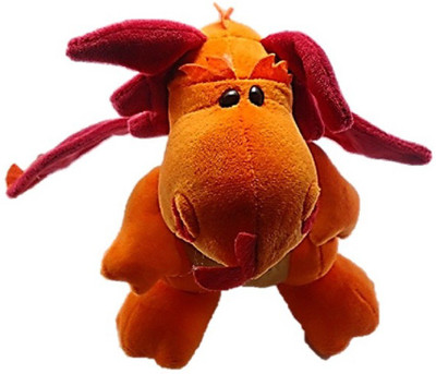 

Bhavya Initiation Standing Dragon Plush, Orange - 30 cm(Orange)