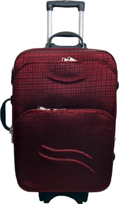 

Aqeeq Four Sq D Shell D Pocket Expandable Cabin Luggage -  inch(Red