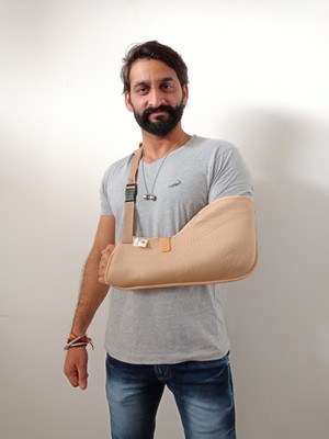 

RELAX-ON Arm Sling Baggy/Arm's Pouch Hand Support(Beige