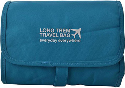 

Freckles Blue Travel Cosmetics Bag / Toiletry Bags Toiletry organizer Waterproof Toiletries Bag for Men & Women Bathroom Storage Cosmetic Organizer(Blue)
