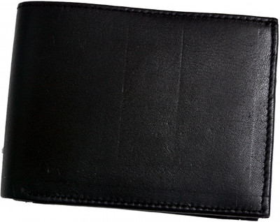 

ALW Men Black Genuine Leather Wallet(11 Card Slots)
