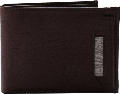 

Rabela Men Brown Artificial Leather Wallet(6 Card Slots)