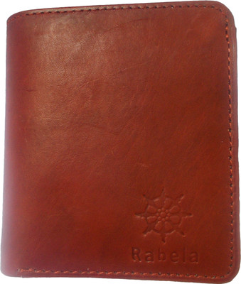 

Rabela Boys Brown Genuine Leather Wallet(3 Card Slots)