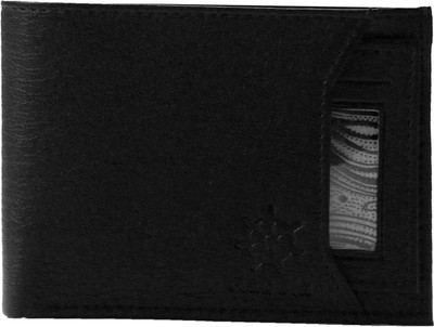 

Rabela Boys Black Artificial Leather Wallet(6 Card Slots)