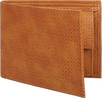 CREATURE Men Yellow Artificial Leather Wallet(3 Card Slots)