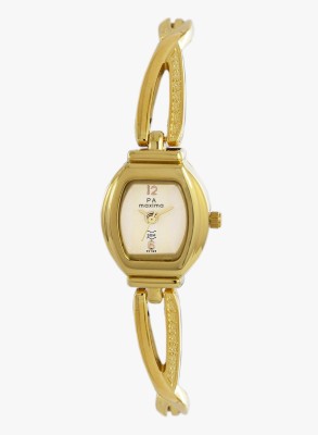 Maxima 07192BMLY Gold Analog Watch  - For Women   Watches  (Maxima)