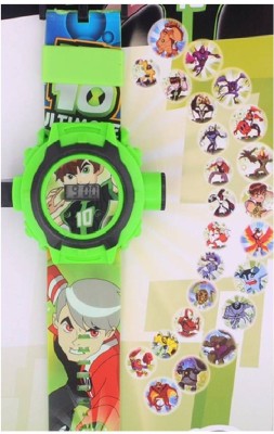 Evengreen Chamunda Gifts Ben10 Projector Watch (Green) Watch  - For Boys & Girls   Watches  (Evengreen)