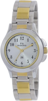 Maxima 43072CMLT Bimetal Analog Watch  - For Women   Watches  (Maxima)