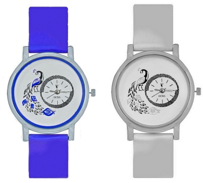 On Time Octus Octus Peacock Dial Combo Combo Of 2-OTP003 Watch  - For Women   Watches  (On Time Octus)