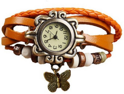View piu collection PC_ Vintage Butterfly Watch Watch  - For Girls Wrist Watches Price Online(piu collection)