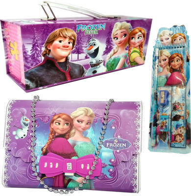 

TECHNOCHITRA UNIQUE GIFT COMBO for Girls with Jewelry Box, Purse Lock Diary & Unique Stationery Set