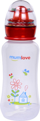 

VIVAAN NATURAL CLASSIC SOFT FEEDING BOTTLE WITH RATTLECUP FOR BABY - 300 ml(Multicolor)
