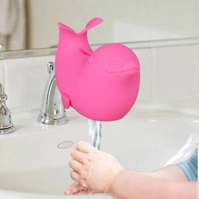 

babycorner Baby Bath Pink Faucet Cover - bathtub Spout Cover for Kids - Baby Tub Accessories Faucet Extender for Protecting Kid - Soft Silicone Spout Cover Pink Sea Seal Tap protector from bathing or bathtub …(Pink)