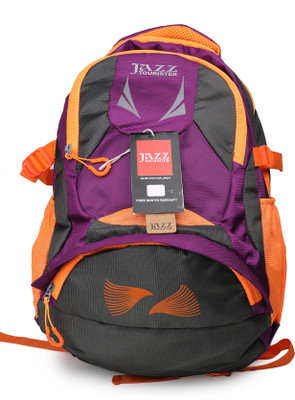 

JAZZENTERPRISES Multipurp 10 L Backpack(Grey, Purple)
