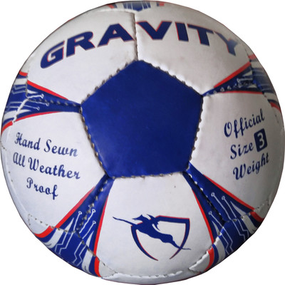 

Gravity Duralast Football - Size: (Pack of 1, Blue, Blue;white