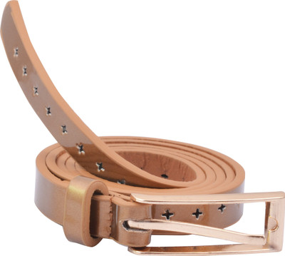

Antiformal Women Casual, Party, Evening Brown Artificial Leather Belt