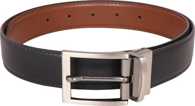 

Osaiz Boys Formal Black, Brown Synthetic Reversible Belt