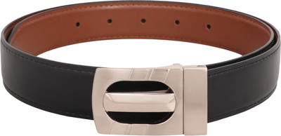

Osaiz Boys Formal Black, Brown Synthetic Reversible Belt