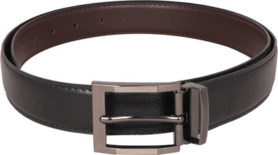 

Osaiz Boys Formal Black, Brown Synthetic Reversible Belt