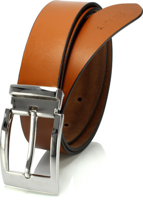 

Alfami Men Casual, Formal Tan Genuine Leather Belt, Smooth tan