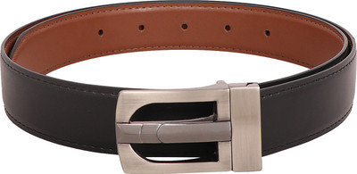 

Osaiz Boys Formal Black, Brown Synthetic Reversible Belt