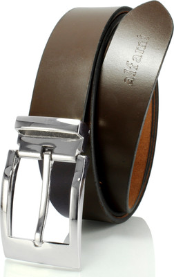 

Alfami Men Casual, Formal Brown Genuine Leather Belt, Smooth brown