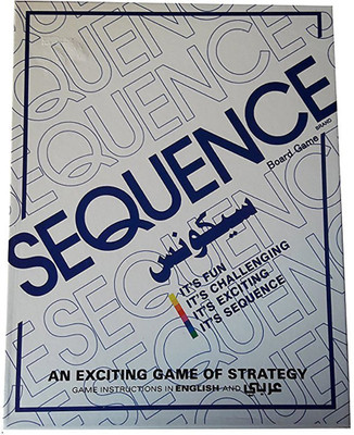 

hum enterprise Sequence Card And Board Game For Amazing Fun For Kids And Adults(Multicolor)