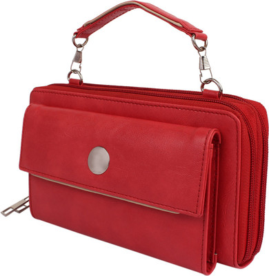 

mtuggar Casual Red Clutch