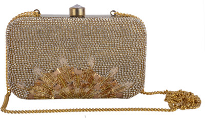 

REZZY Party Gold Clutch
