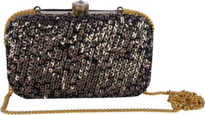 

REZZY Party Black Clutch
