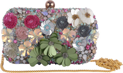 

REZZY Party Multicolor Clutch