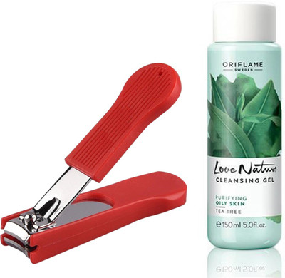 

Oriflame Sweden Love Nature Cleansing Gel Tea Tree 150ml (30153) With Nail Cutter(Set of 2)