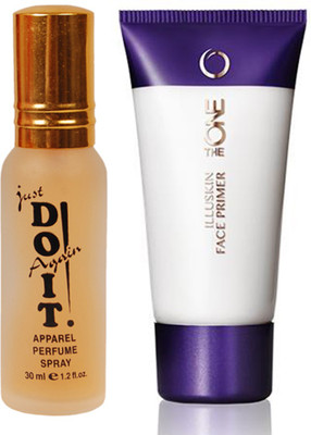 

Oriflame Sweden The ONE IlluSkin Face Primer 30ml (31585) With Just Doit Perfume 30ml(Set of 2)
