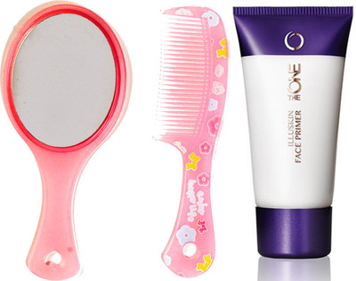 

Oriflame Sweden The ONE IlluSkin Face Primer 30ml (31585) With Comb Mirror Set(Set of 3)