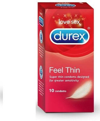 Durex Love Sex Feel Thin | Discreet Packing Condom(10S) available at flipkart for Rs.165
