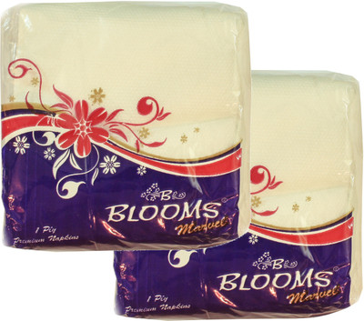 

Blooms Marvel 1 Ply Napkin(Pack of 200)