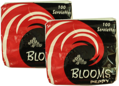 

Blooms Peppy 1 Ply Napkin(Pack of 200)
