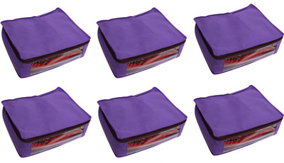 

Zadmus Saree Cover - non-woven Non-woven scov50_combo6(Purple)