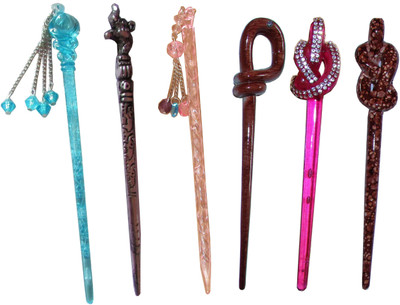 

Shippo combo of juda sticks Hair Accessory Set(Multicolor)