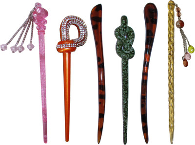 

Mikku combo of Bun sticks Bun Stick(Multicolor)
