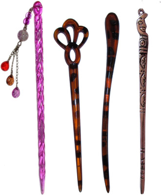 

Hero combo of juda sticks Hair Accessory Set(Multicolor)