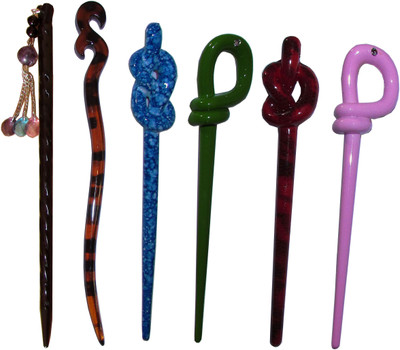 

Mikku combo of Bun sticks Bun Stick(Multicolor)